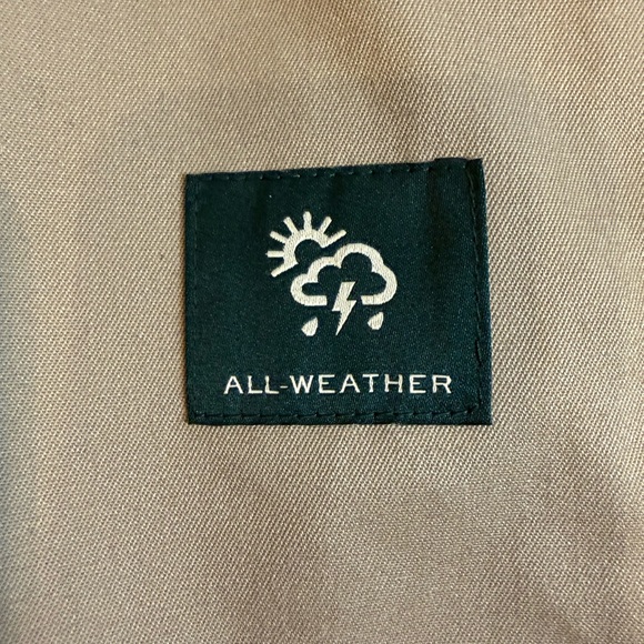 Ralph Lauren Boys Classic Beige Trench Coat Overcoat Size 12 All Weather - Picture 11 of 13